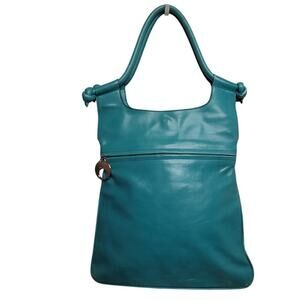 Mulberry foldable tote green bag